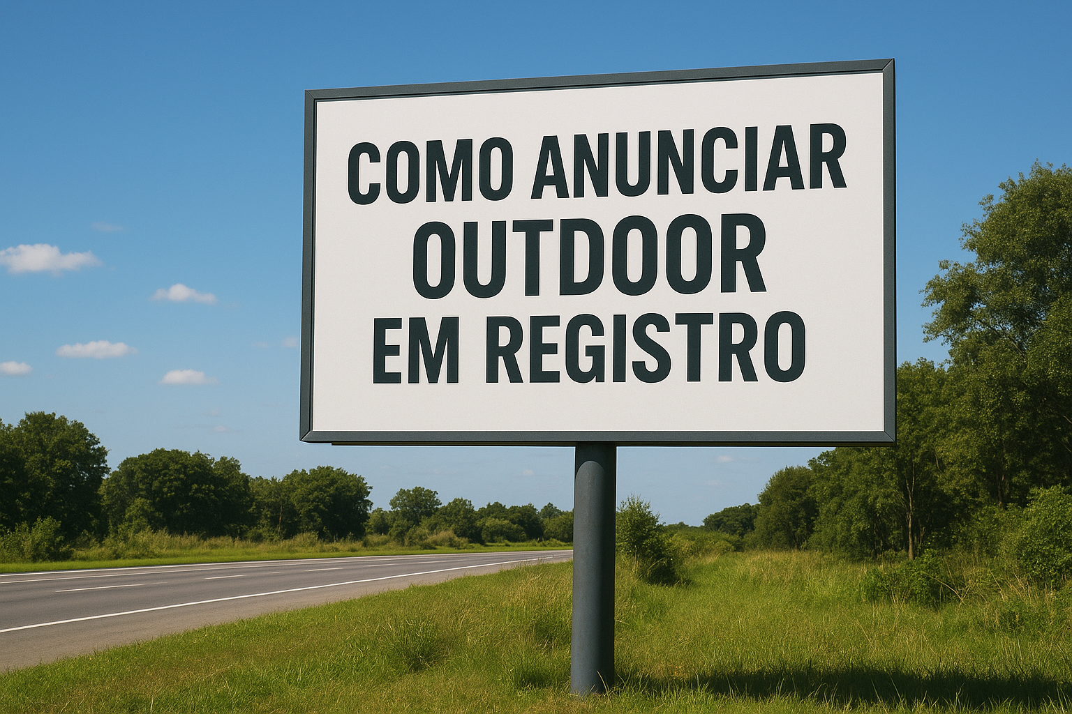 Como anunciar outdoor em Registro