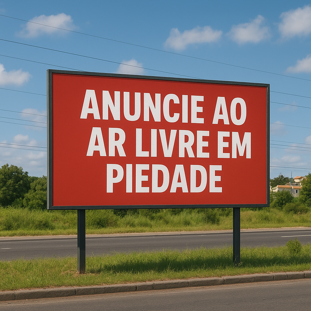 Como anunciar outdoor em Piedade, São Paulo.