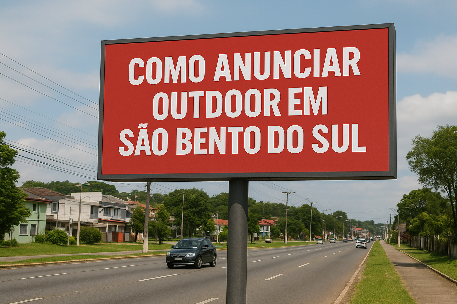 Como Anunciar em Outdoor em São Bento do Sul
