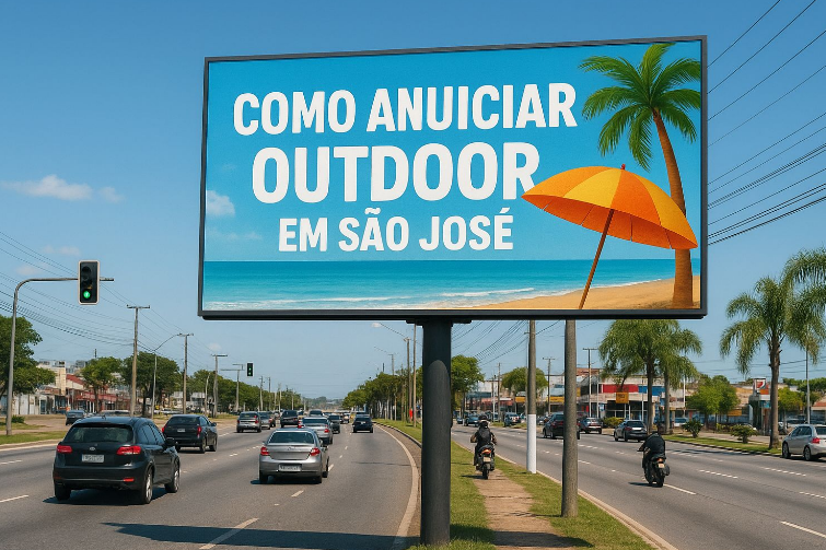 Como anunciar outdoor em São José