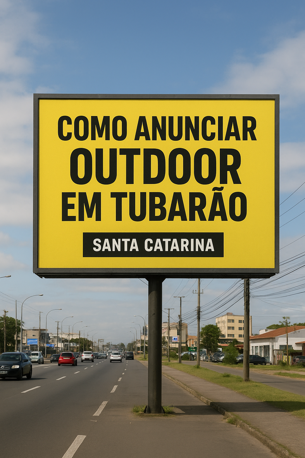 Como anunciar outdoor em Tubarão