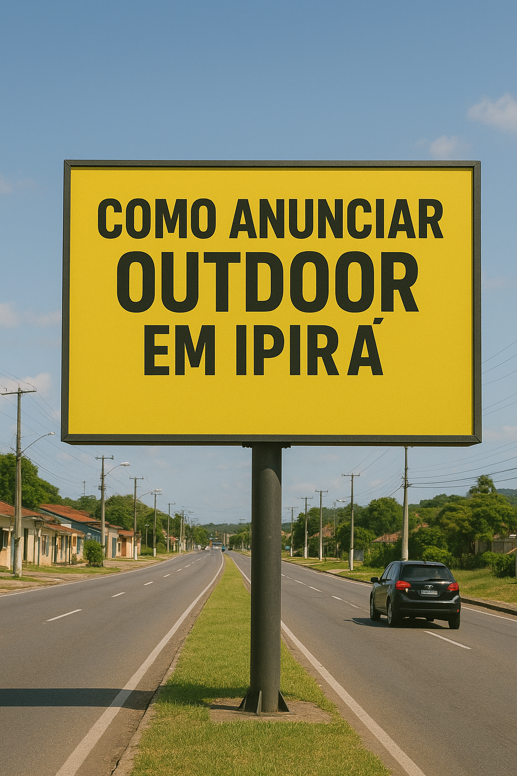 Como anunciar outdoor em Ibira