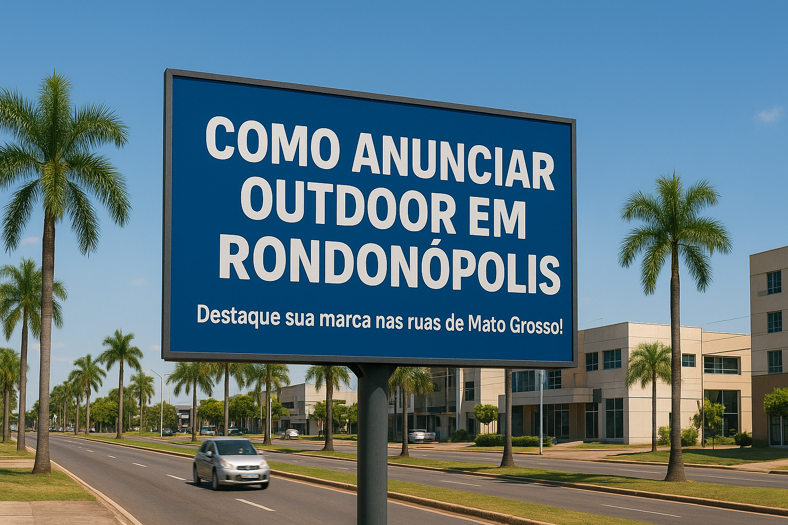 Como anunciar outdoor em Rondonópolis, Mato Grosso.