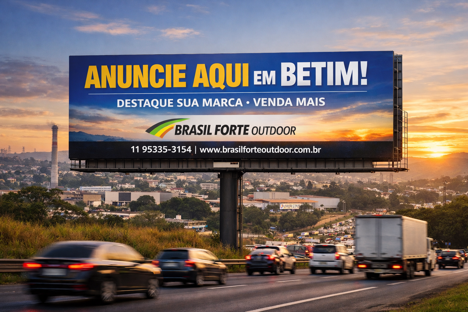 Como anunciar Outdoor em Betim, MG