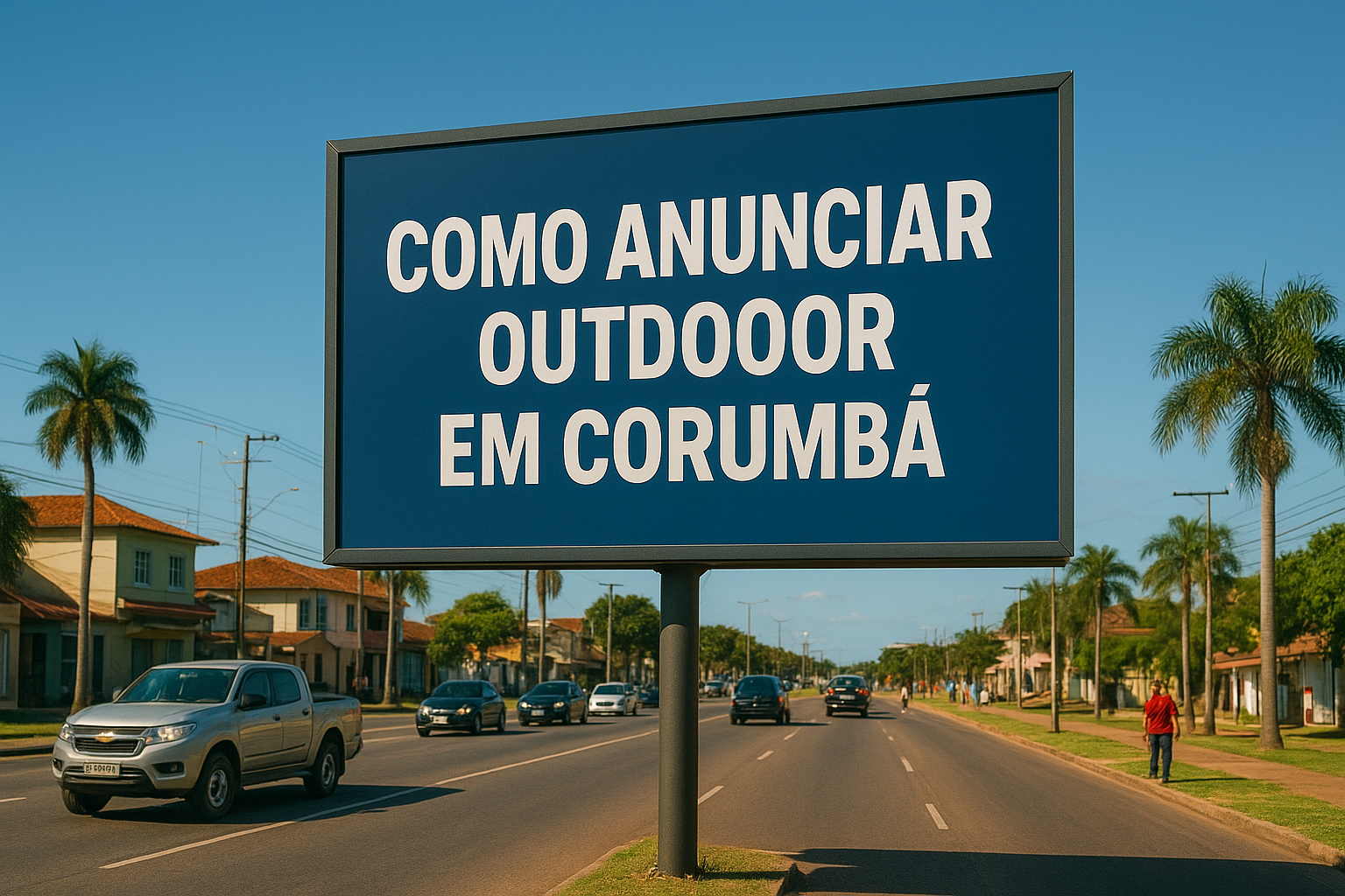Como anunciar outdoor em Corumbá, Mato Grosso do Sul.