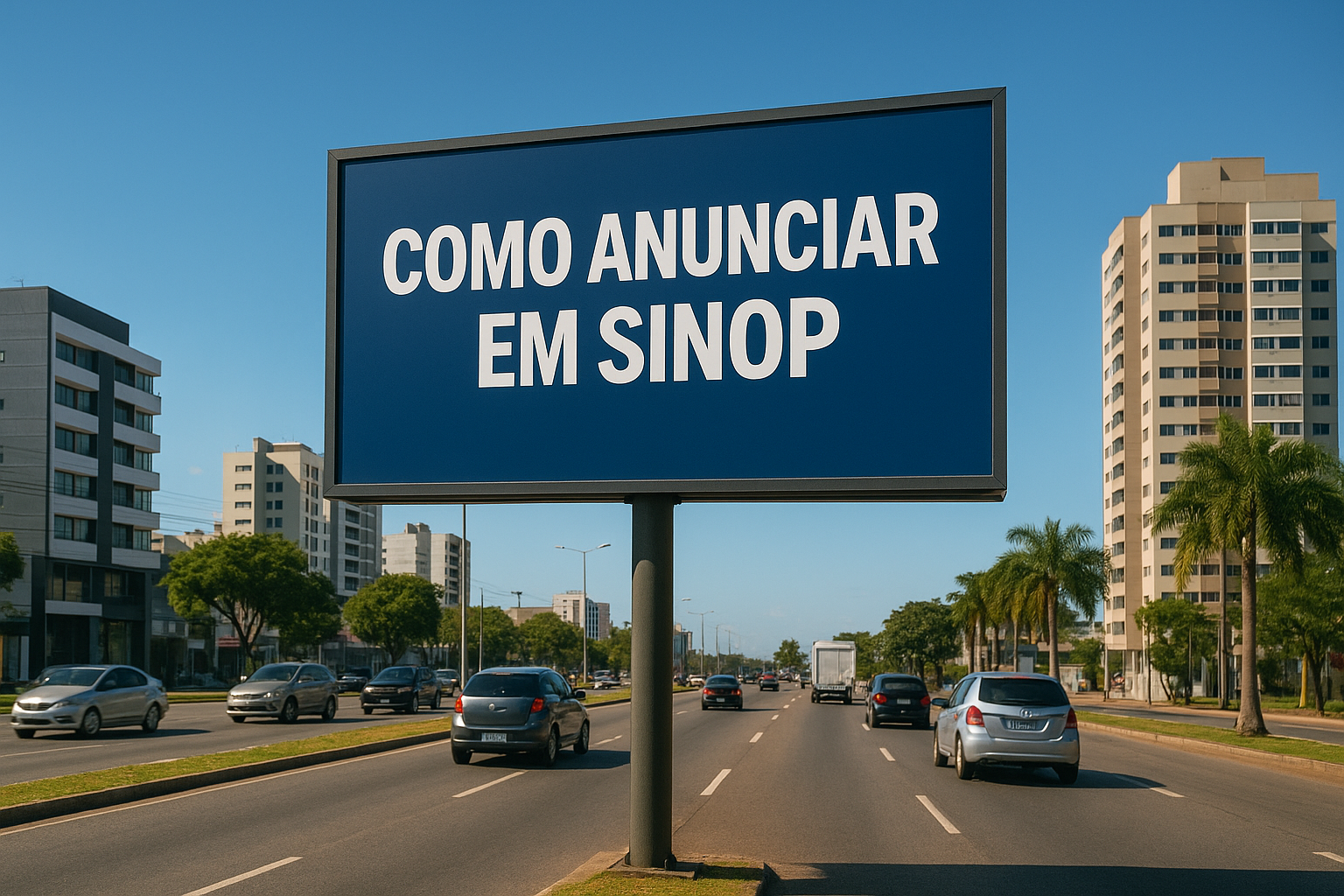 Como Anunciar Outdoor em Sinop, Mato Grosso.