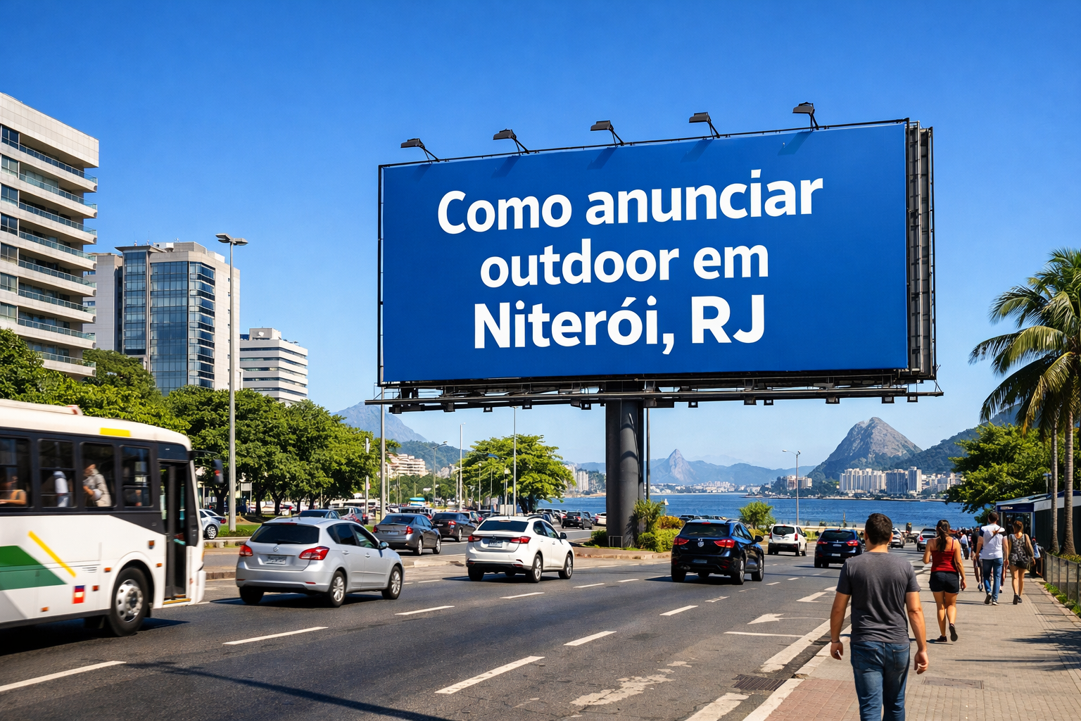 Como anunciar outdoor em Niterói, Rio de Janeiro.