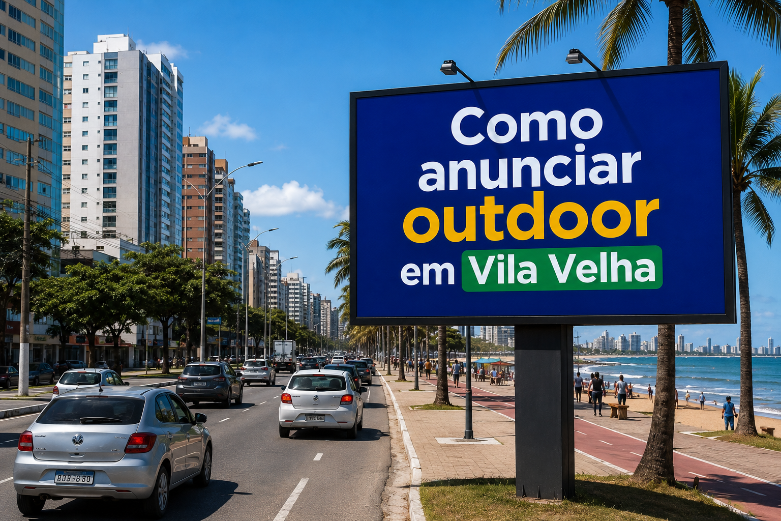 Como anunciar outdoor em Vilha Velha, ES.