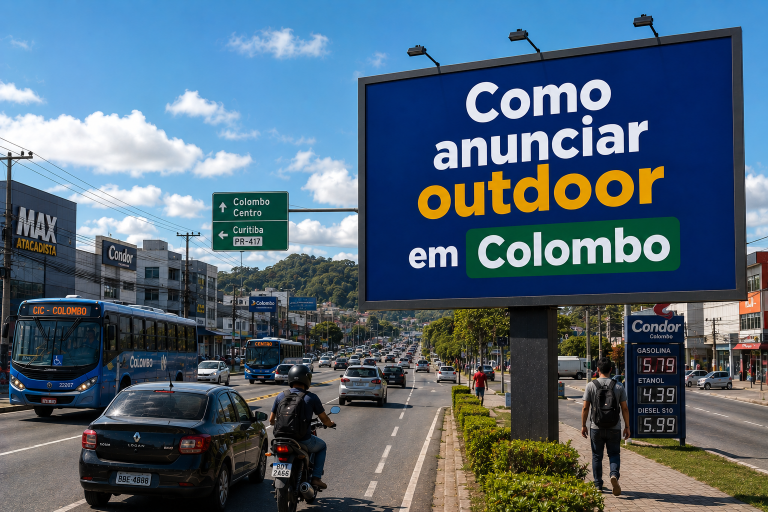 Como Anunciar Outdoor em Colombo, PR