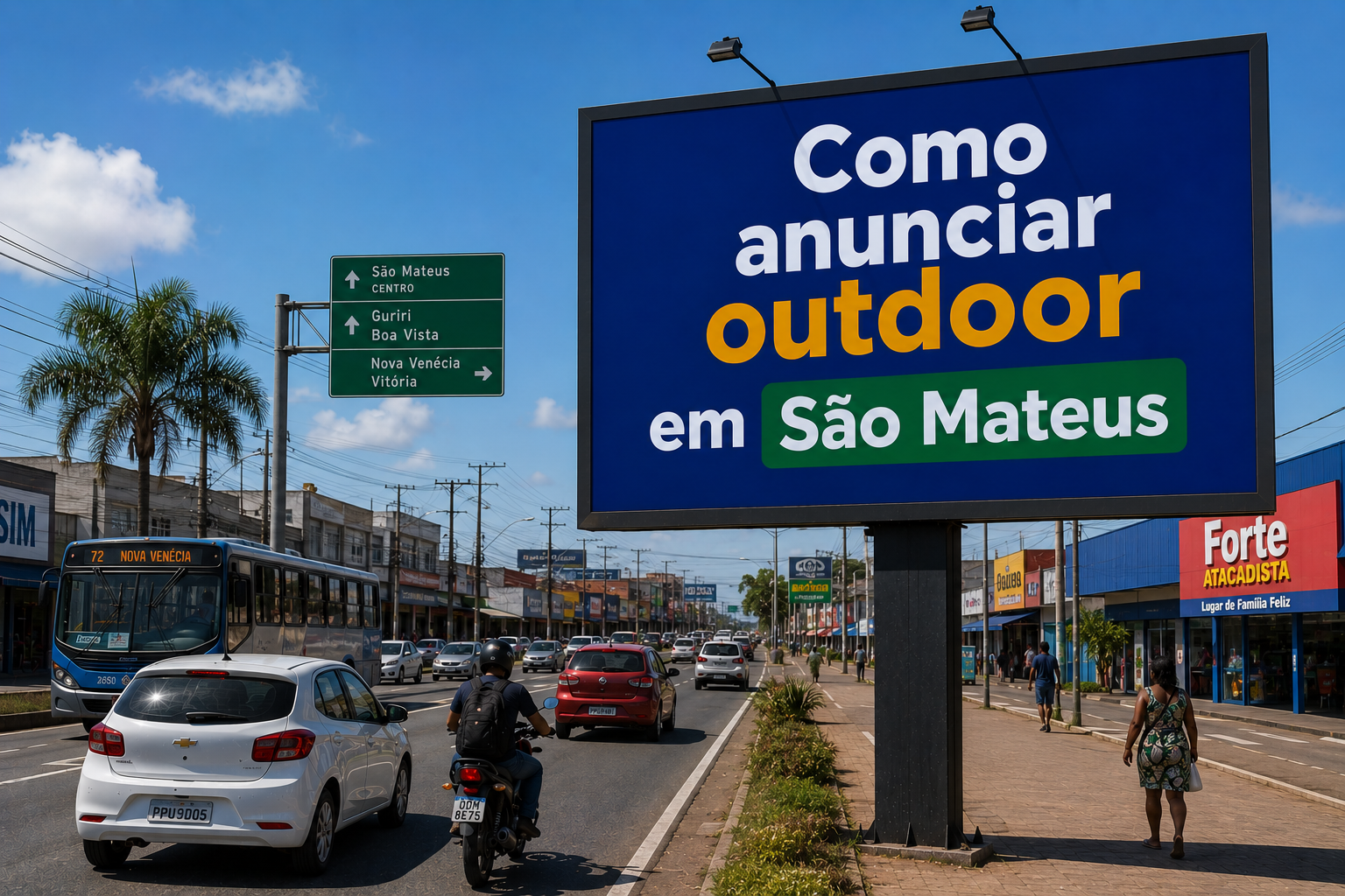 Como anunciar outdoor São Mateus, ES.