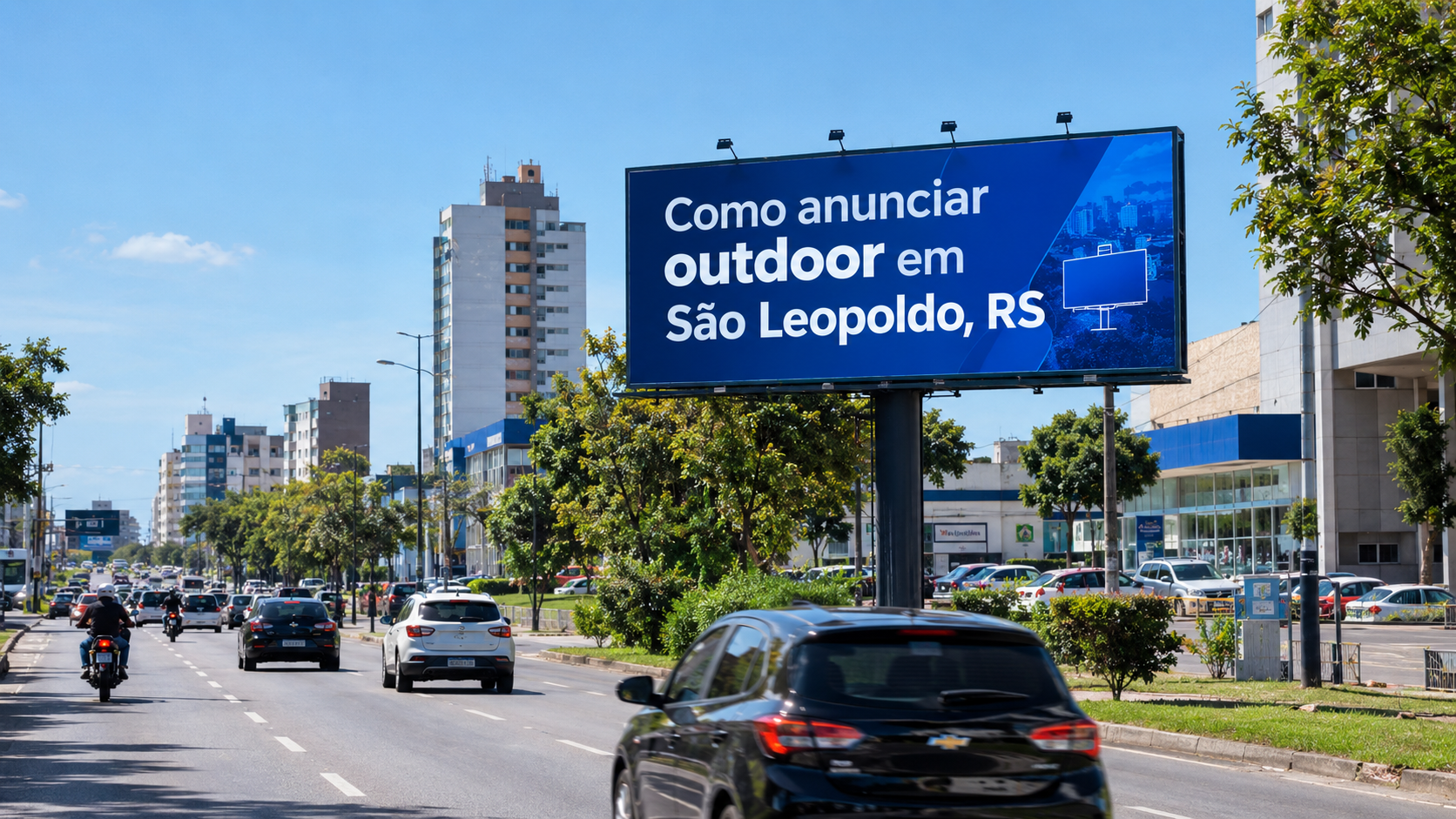 Como anunciar outdoor em São Leopoldo, RS.